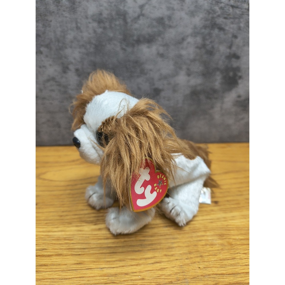 2001 Ty Beanie Babies Regal the King Charles‎ Spaniel Dog with Tags